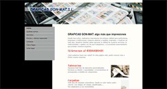 Desktop Screenshot of graficasmostoles.com